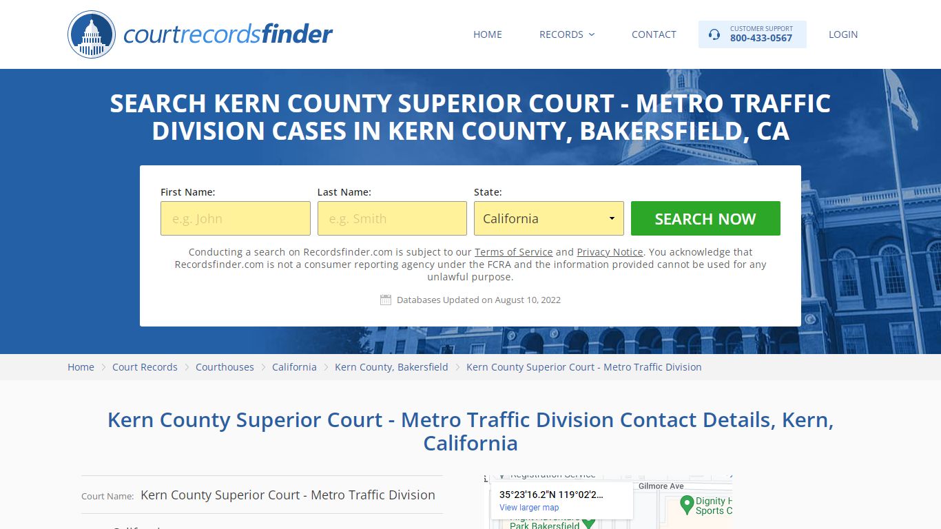 Kern County Superior Court - Metro Traffic Division Case ...